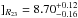 \hbox{$]_{R_{23}}=8.70^{+0.12}_{-0.16}$}