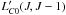 \hbox{$L_{C0}'(J,J-1)$}