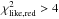 \hbox{$\chi^2_{\rm like, red}> 4 $}