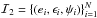\hbox{$\mathcal{I}_{2}=\{(e_i,\epsilon_i,\psi_i)\}_{i=1}^{N}$}