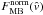 \hbox{$F_{\rm MB}^{\rm norm}(\hat{v})$}