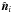 \hbox{$\hat{\vec{n}}_i$}