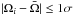\hbox{$|\Omega_{i}-\bar\Omega| \leq 1 \sigma$}