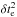 \hbox{$\delta t_{\rm e}^2$}