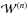 \hbox{${\cal W}^{(n)}$}