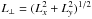 \hbox{$L_{\perp}=(L_{x}^{2}+L_{y}^{2})^{1/2}$}
