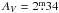 \hbox{$A_V =2\fm34$}