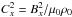 \hbox{$C_x^2 = B_x^2/\mu_0\rho_0$}