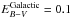 \hbox{$E_{B-V}^{\mathrm{Galactic}}=0.1$}