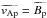 \hbox{$\widetilde{v_{\rm Ap}}=\widetilde{B_{\rm p}}$}
