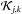 \hbox{$\mathcal{K}_{j,k}$}