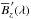 \hbox{$\overline{B}^{\,\prime}_z(\lambda)$}