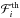 \hbox{${\cal F}^{\rm th}_{i}$}
