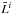 \hbox{$\bar{L}^{i}$}