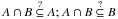 \hbox{$A\cap B \overset{?}\subseteq A \text{; } A\cap B \overset{?}\subseteq B $}