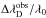 \hbox{$\Delta \lambda_{\rm D}^{\rm obs} / \lambda_0$}