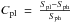 \hbox{$C_{\rm pl} \ = \ \frac{S_{\rm pl}-S_{\rm ph}}{S_{\rm ph}}$}