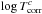 \hbox{$\log T^c_\mathrm{corr}$}