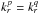 \hbox{${ k_{r}^{p} = k_{r}^{q} }$}