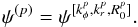 \begin{eqnarray} \psi^{(p)} = \psi^{[k_{\phi}^{p} , k_{r}^{p} , R_{0}^{p}]} . \label{short_notation_WKB_basis} \end{eqnarray}