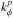 \hbox{$k_{\phi}^{p}$}