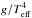 \hbox{$g/T_\text{eff}^4$}