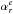 \hbox{$\alpha^{e}_{r}$}