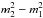 \hbox{$m_2^2-m_1^2$}