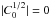 \hbox{$|C_0^{1/2}|=0$}