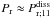 \hbox{$ P_{{\rm r}} \approx P_{{\rm r};11}^{\rm diss} $}