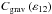 \hbox{$ C_{\rm grav} \left( \varepsilon_{12} \right) $}