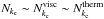 \hbox{$ N_{k_{\rm c}} \sim N_{k_{\rm c}}^{\rm visc} \sim N_{k_{\rm c}}^{\rm therm} $}