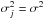 \hbox{$\sigma^{2}_{j}=\sigma^{2}$}