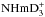 \hbox{${\rm NHmD_3^+}$}