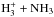 \hbox{${\rm H_3^+}+{\rm NH_3}$}