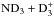 \hbox{$\rm ND_3 + D_3^+$}