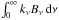 \hbox{$\int_0^\infty k_\nu B_\nu\, {\rm d}\nu$}