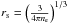 \hbox{$r_{\mathrm{s}} = \left( \frac{3}{4\pi n_{\mathrm{e}}} \right)^{1/3}$}