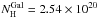 \hbox{$N_{\rm H}^{\rm Gal} = 2.54\times 10^{20}$}