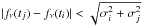 \hbox{$|f_{\nu}(t_j) - f_{\nu}(t_i)| < \sqrt{\sigma_i^2+\sigma_j^2}$}