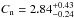 \hbox{$C_{\rm n}=2.84_{-0.24}^{+0.43}$}
