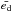 \hbox{$\bar{e_{\rm d}}$}