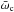 \hbox{$\bar{\omega}_{\rm c}$}