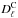 \hbox{$D_{\ell}^{\textrm{C}}$}