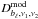 \hbox{$D_{b_{\ell},\nu_{1},\nu_{2}}^{\textrm{mod}}$}