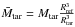 \hbox{$\bar{M}_{\rm tar}=M_{\rm tar}\frac{R^{3}_{\rm ref}}{R_{\rm tar}^{3}}$}