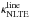 \hbox{$\kappa_{\rm NLTE}^{\rm line}$}