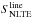 \hbox{$S_{\rm NLTE}^{\rm line}$}