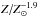\hbox{${Z/Z}_\odot^{-1.9}$}