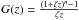 \hbox{$G(z) = \frac{(1+\zeta z)^{n}-1}{\zeta z}$}